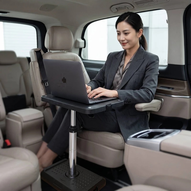Car Lift - Adjustable Height Car Desk Pneumatic Lift