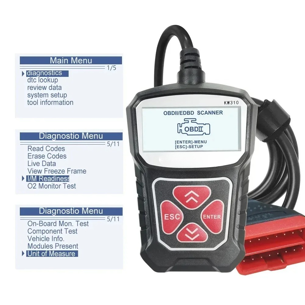 KW310 OBD2 Car Diagnostic Scan - Car Diagnostic Tool recension och pris