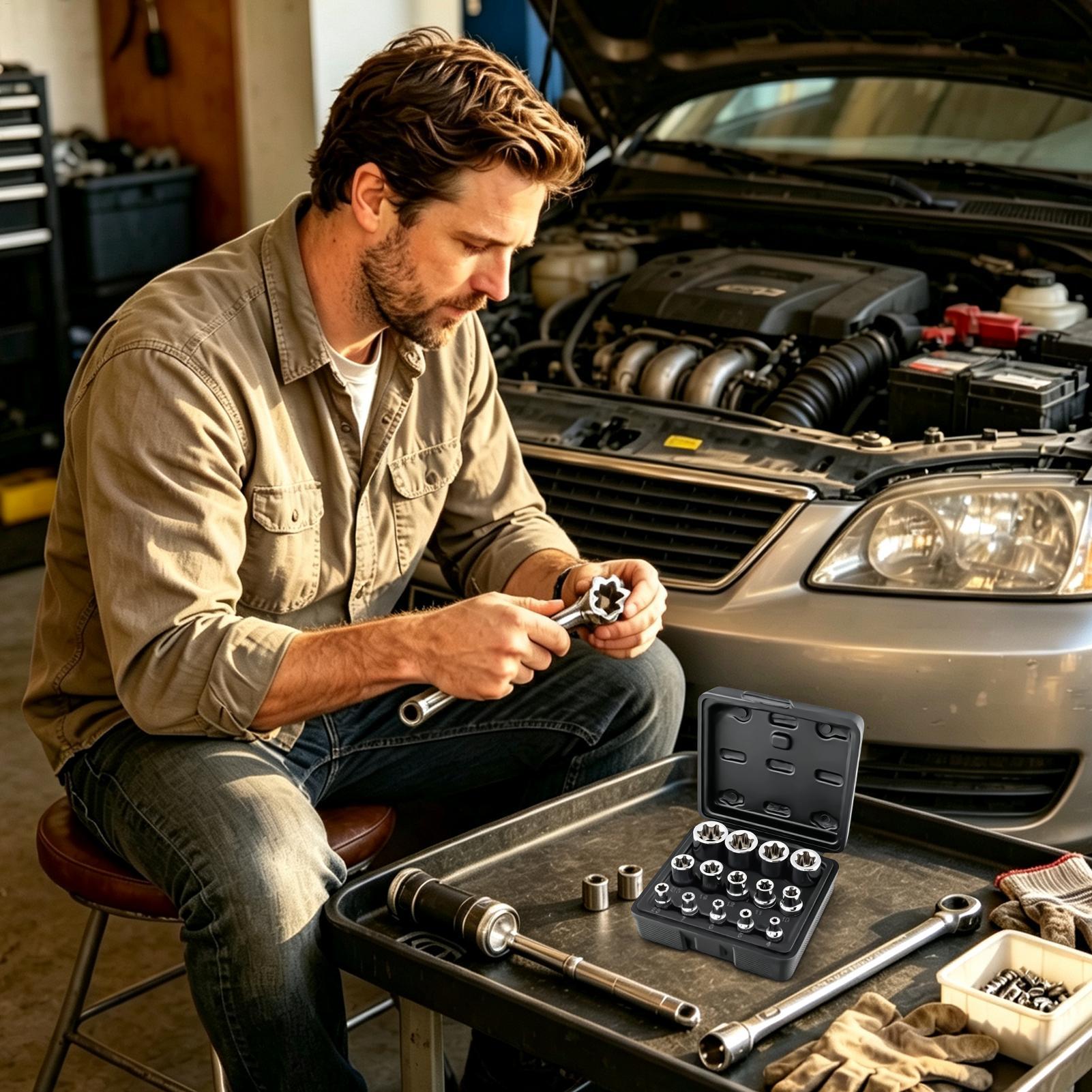 Socket Set Portable Heavy-Duty - Socket Set recension och pris