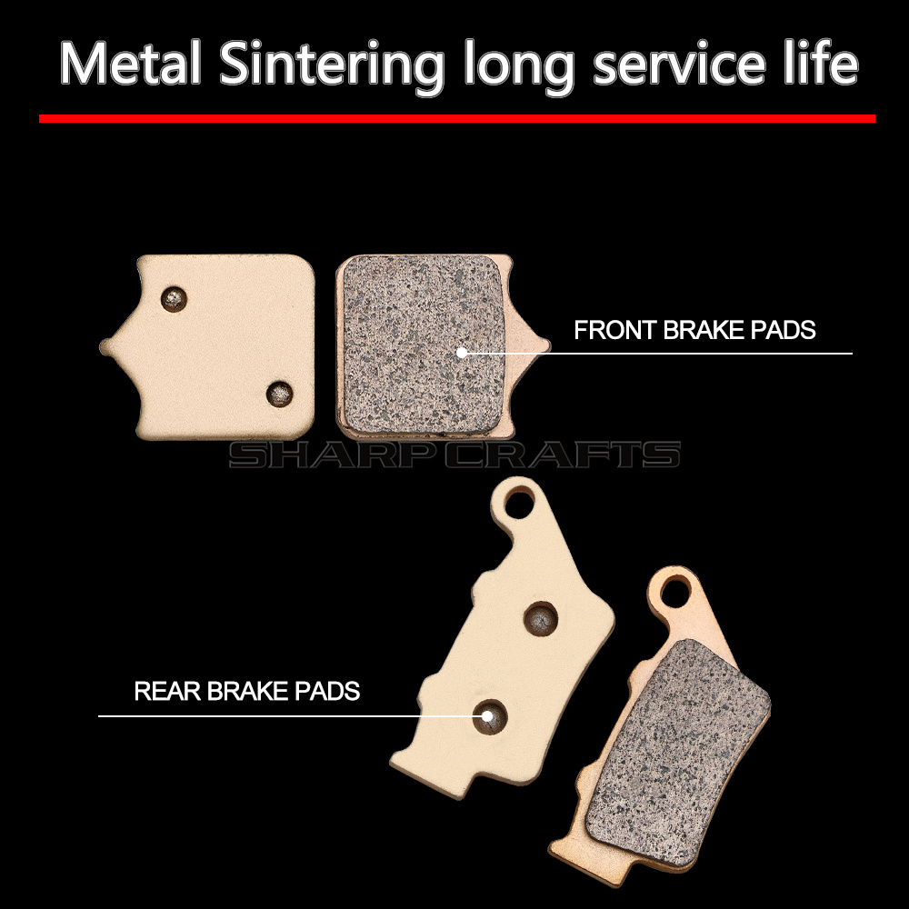 Motorcycle Front Rear Brake Pa - Brake Pad Set recension och pris