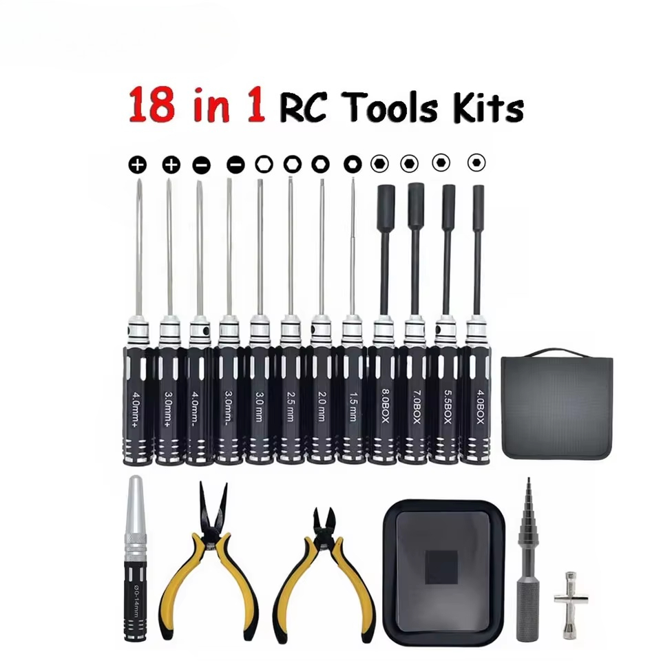 RC Tools Kits 18 in 1 Screwdri - Socket Set recension och pris