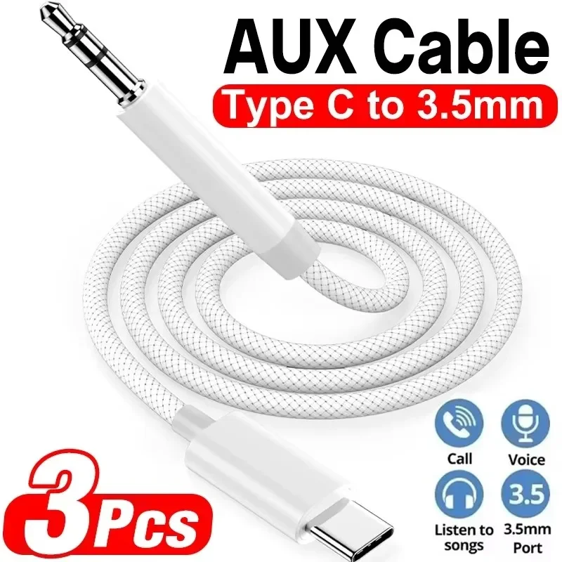 USB C to 3.5mm Male AUX Audio  - Car Jack recension och pris