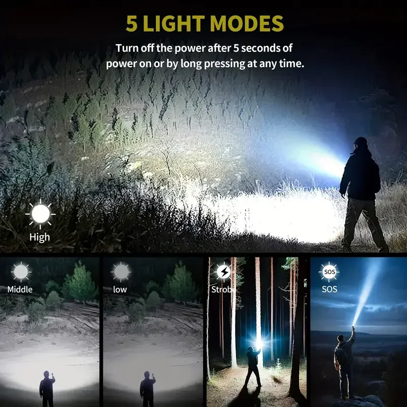 Ultra Powerful Flashlight Conc - Spark Plug recension och pris