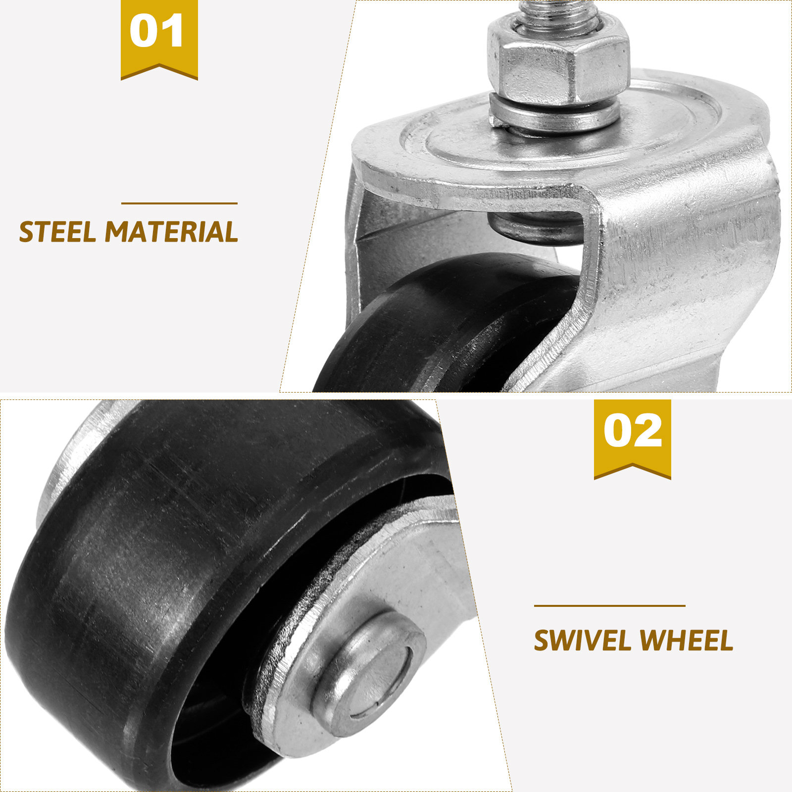 Replacement Caster Wheels for  - Car Jack recension och pris